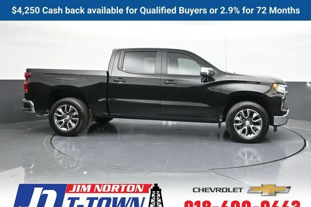 Black 2025 Chevrolet Silverado 1500 LT for sale in Tulsa, OK