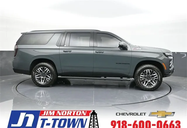 Gray 2025 Chevrolet Suburban Z71 for sale in Tulsa, OK