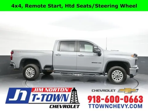 Gray 2024 Chevrolet Silverado 2500HD LT for sale in Tulsa, OK