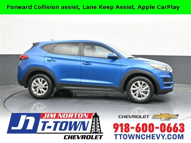 Blue 2020 Hyundai Tucson SE for sale in Tulsa, OK