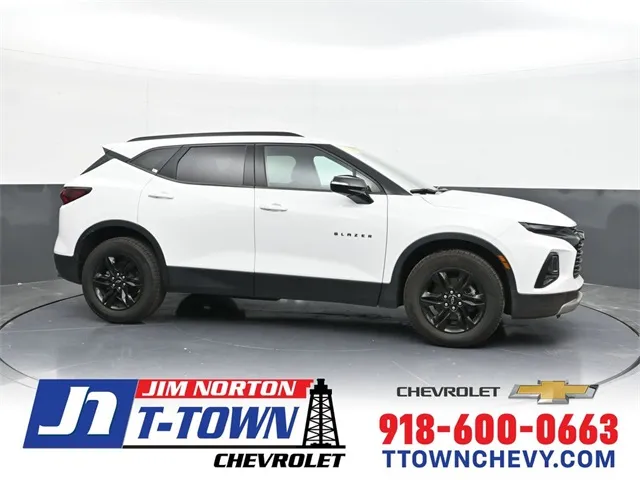 White 2021 Chevrolet Blazer LT for sale in Tulsa, OK