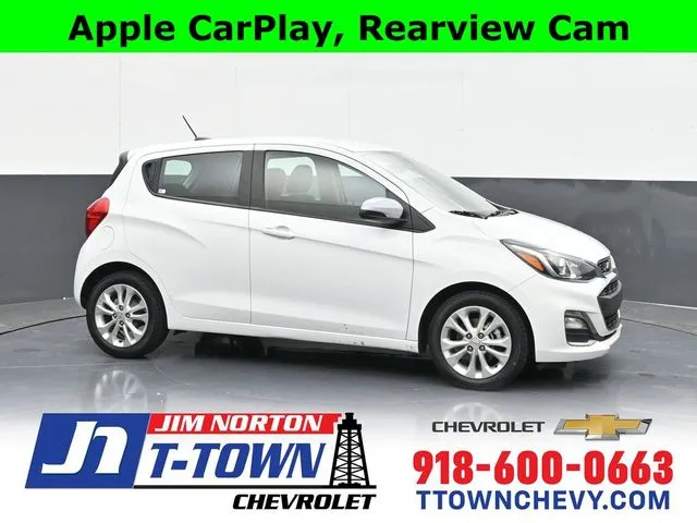 White 2022 Chevrolet Spark 1LT for sale in Tulsa, OK
