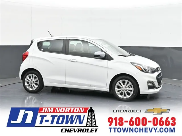 White 2022 Chevrolet Spark 1LT for sale in Tulsa, OK