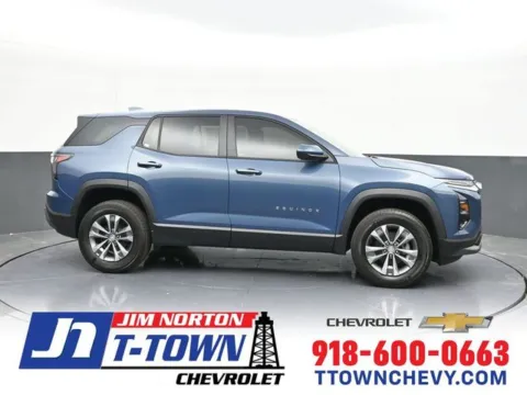 Blue 2026 Chevrolet Equinox LT for sale in Tulsa, OK
