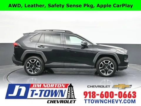 Black 2021 Toyota RAV4 Adventure for sale in Tulsa, OK