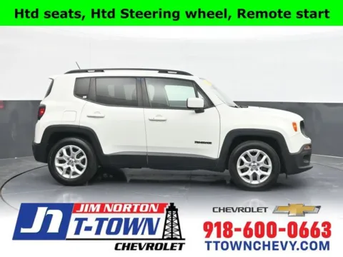 White 2017 Jeep Renegade Latitude for sale in Tulsa, OK