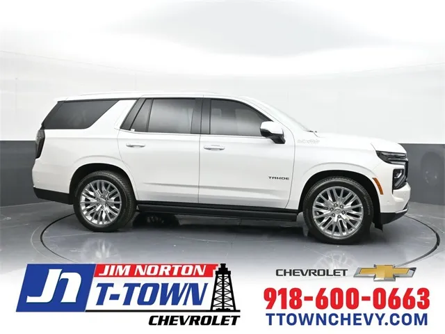 White 2025 Chevrolet Tahoe High Country for sale in Tulsa, OK