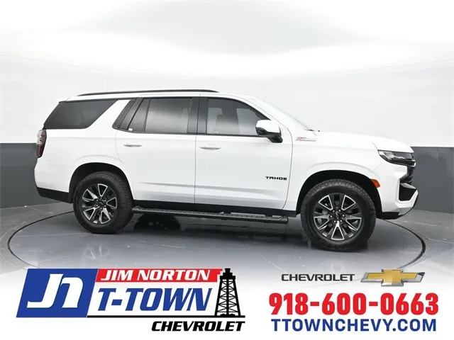 White 2022 Chevrolet Tahoe Z71 for sale in Tulsa, OK