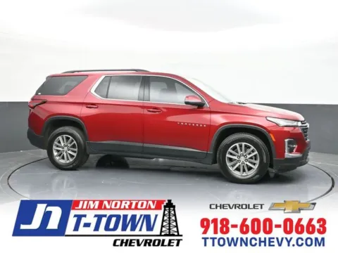 Red 2023 Chevrolet Traverse LT for sale in Tulsa, OK