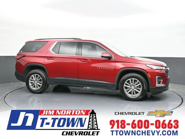 Red 2023 Chevrolet Traverse LT for sale in Tulsa, OK
