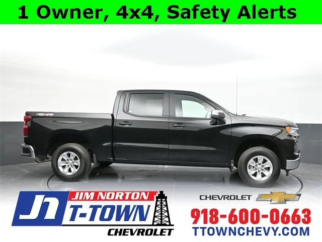 Black 2025 Chevrolet Silverado 1500 LT for sale in Tulsa, OK