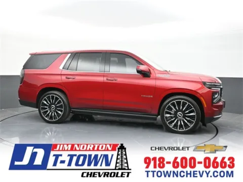 Red 2025 Chevrolet Tahoe High Country for sale in Tulsa, OK