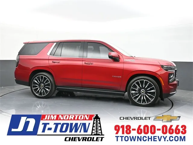 Red 2025 Chevrolet Tahoe High Country for sale in Tulsa, OK