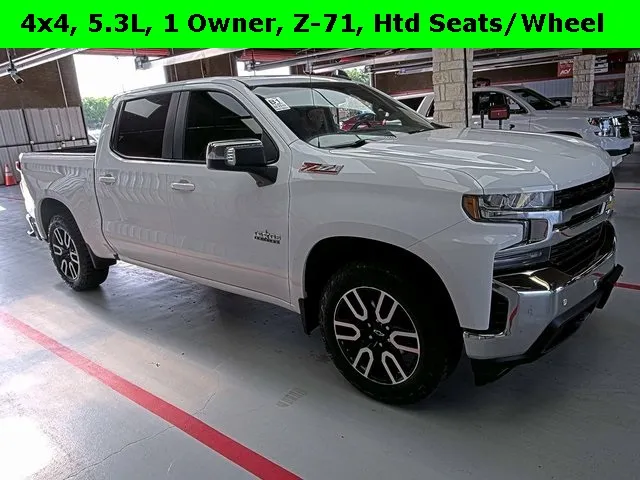 White 2019 Chevrolet Silverado 1500 LT for sale in Tulsa, OK