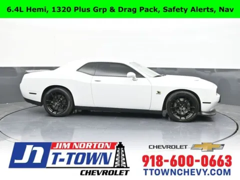 White 2019 Dodge Challenger R/T Scat Pack for sale in Tulsa, OK