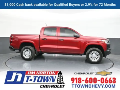Red 2026 Chevrolet Colorado Work Truck for sale in Tulsa, OK