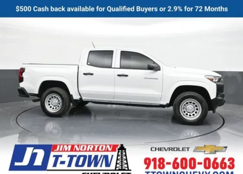 White 2026 Chevrolet Colorado Work Truck for sale in Tulsa, OK