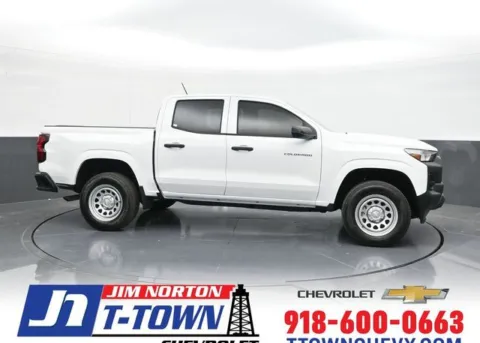 White 2026 Chevrolet Colorado Work Truck for sale in Tulsa, OK