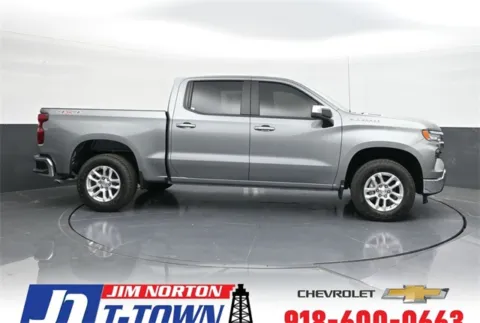 Gray 2025 Chevrolet Silverado 1500 LT for sale in Tulsa, OK