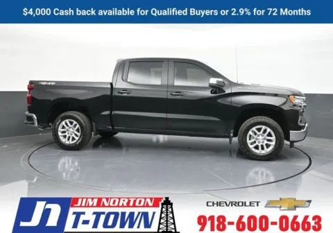 Black 2025 Chevrolet Silverado 1500 LT for sale in Tulsa, OK