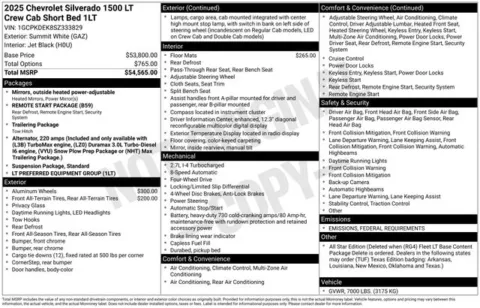 Photos of 2025 Chevrolet Silverado 1500 LT for sale in Tulsa, OK at Jim Norton T-Town Chevrolet