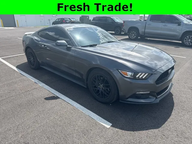Gray 2015 Ford Mustang V6 for sale in Tulsa, OK