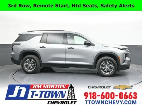 Gray 2025 Chevrolet Traverse LT for sale in Tulsa, OK