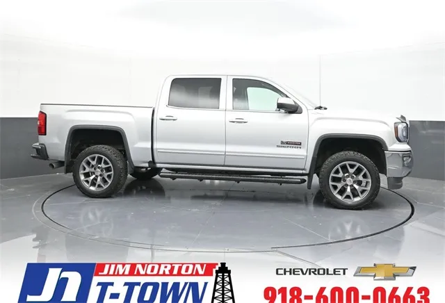 Silver 2017 GMC Sierra 1500 SLE for sale in Tulsa, OK