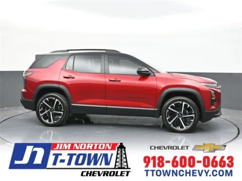 Red 2026 Chevrolet Equinox RS for sale in Tulsa, OK