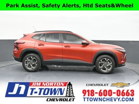 Orange 2024 Chevrolet Trax LT for sale in Tulsa, OK