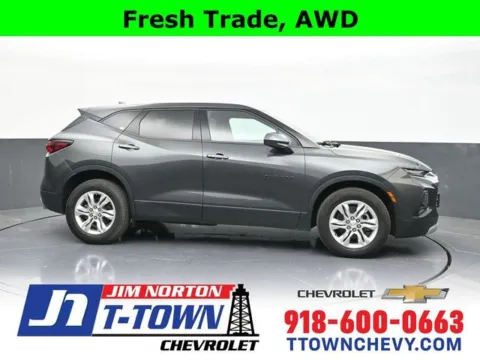 Gray 2019 Chevrolet Blazer for sale in Tulsa, OK