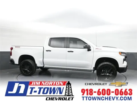 White 2025 Chevrolet Silverado 1500 LT Trail Boss for sale in Tulsa, OK