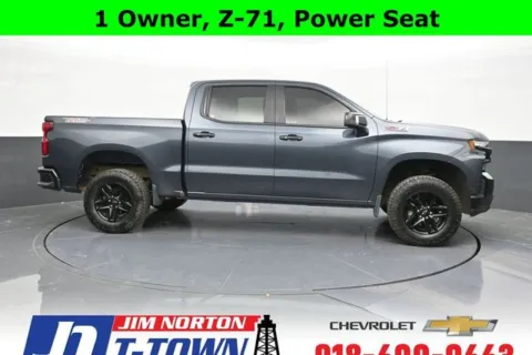 Gray 2019 Chevrolet Silverado 1500 LT Trail Boss for sale in Tulsa, OK