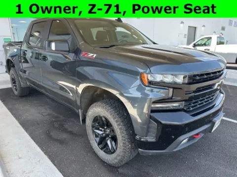 Gray 2019 Chevrolet Silverado 1500 LT Trail Boss for sale in Tulsa, OK