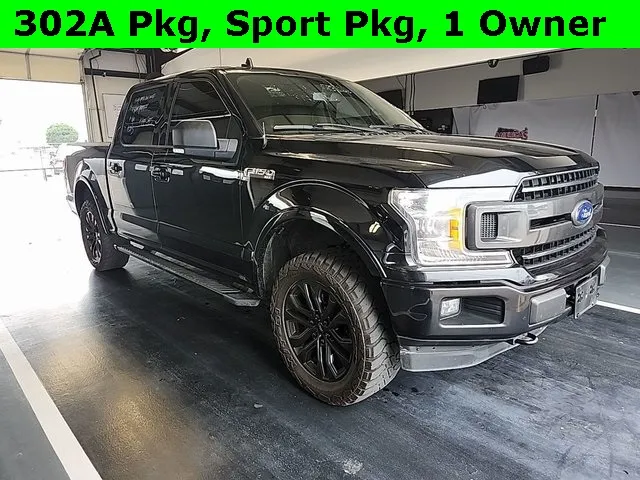 Black 2020 Ford F-150 XLT for sale in Tulsa, OK