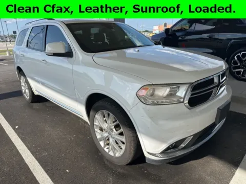 White 2016 Dodge Durango Limited for sale in Tulsa, OK