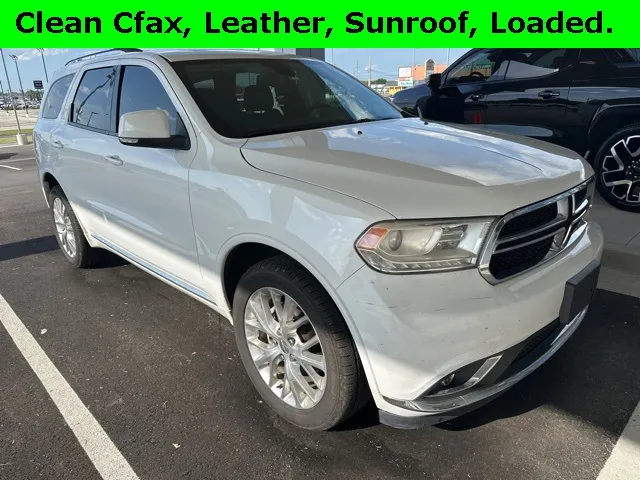 White 2016 Dodge Durango Limited for sale in Tulsa, OK