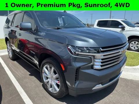 Gray 2021 Chevrolet Tahoe High Country for sale in Tulsa, OK