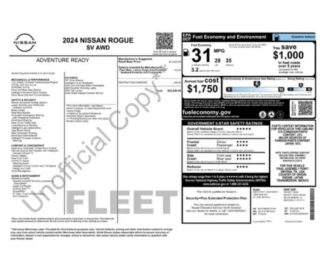 More photos of 2024 Nissan Rogue SV at Jim Norton T-Town Chevrolet, OK
