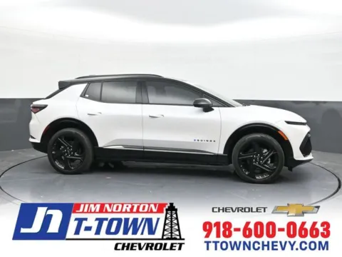 White 2025 Chevrolet Equinox EV RS for sale in Tulsa, OK