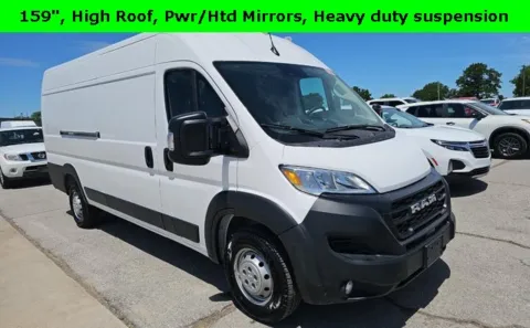 White 2023 Ram ProMaster 3500 High Roof for sale in Tulsa, OK