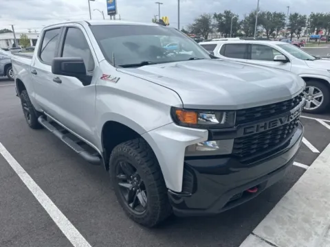 Silver 2020 Chevrolet Silverado 1500 Custom Trail Boss for sale in Tulsa, OK