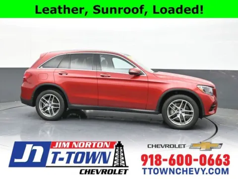 Red 2016 Mercedes-Benz GLC 300 for sale in Tulsa, OK