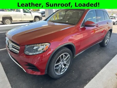 Red 2016 Mercedes-Benz GLC 300 for sale in Tulsa, OK