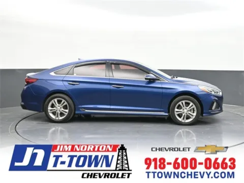 Blue 2018 Hyundai Sonata Sport+ for sale in Tulsa, OK