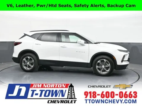 White 2023 Chevrolet Blazer LT for sale in Tulsa, OK