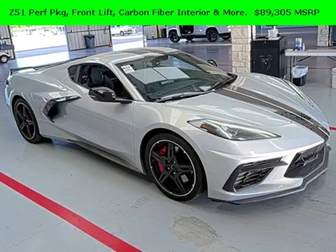 Silver 2021 Chevrolet Corvette Stingray for sale in Tulsa, OK