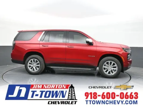 Red 2025 Chevrolet Tahoe Premier for sale in Tulsa, OK