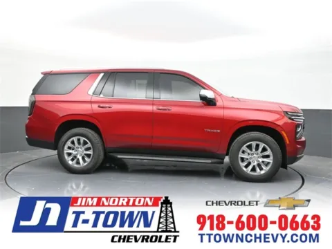 Red 2025 Chevrolet Tahoe Premier for sale in Tulsa, OK