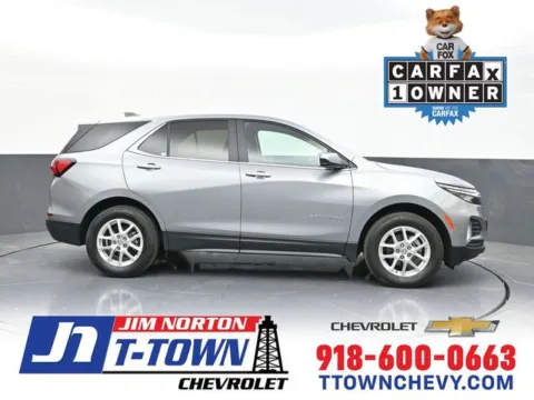 Gray 2024 Chevrolet Equinox LT for sale in Tulsa, OK